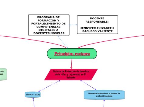 Esquema de los principios rectores de la protección a la niñez y adolescencia