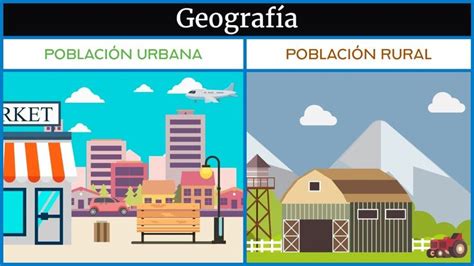 Infografía: Criterios de clasificación de áreas urbanas y rurales (densidad, actividad económica, servicios)