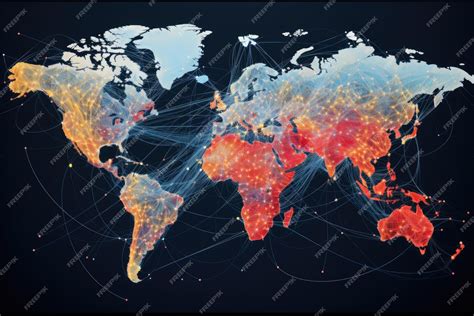 Gráfico mostrando la distribución global de ataques Log4Shell