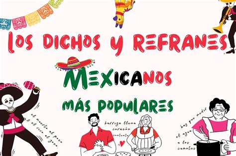 Ilustración de dichos populares mexicanos
