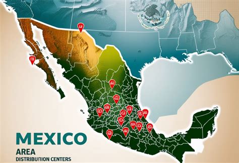 Mapa de la ubicación de los centros de protección infantil en Chile