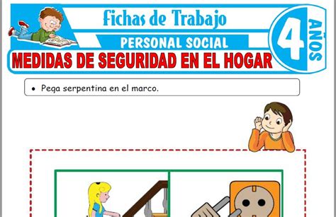 Señal de seguridad para niños en el hogar