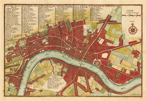 Mapa de Londres del siglo XIX mostrando áreas de pobreza y asentamientos