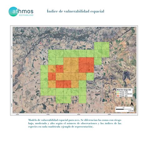 Mapa de vulnerabilidad espacial eólica para aves rapaces