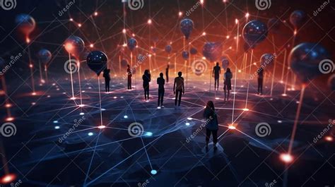 Ilustración de la Sociedad de la Información conectada globalmente