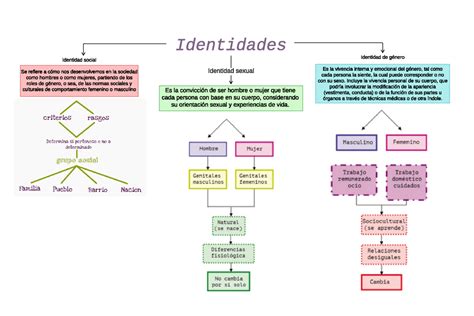 Mapa conceptual sobre el estigma social y sus efectos en la identidad