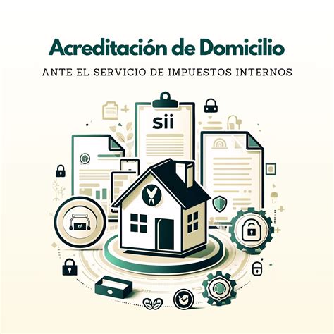 Infografía sobre los pasos para la acreditación de domicilio empresarial.