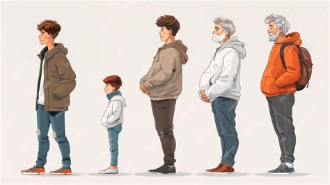 Ilustración de los cambios en el ojo humano con la edad y su efecto en la percepción visual