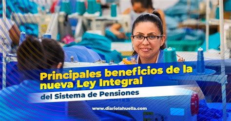 Esquema visual de las principales novedades y beneficios de la reforma de pensiones en Chile
