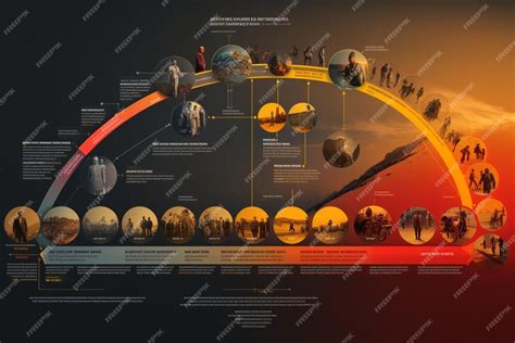 Infografía mostrando la cronología de eventos en el convento Goldenstein