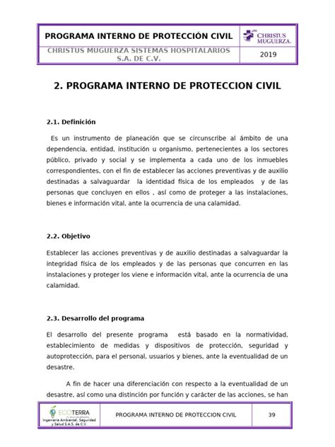 Esquema de la estructura de programas de protección de SENAME