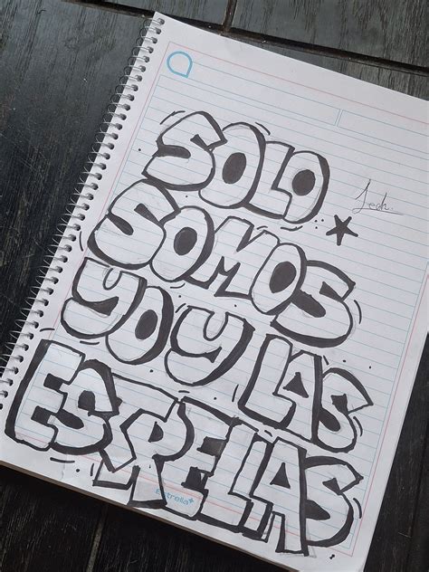 Grafiti con la frase 