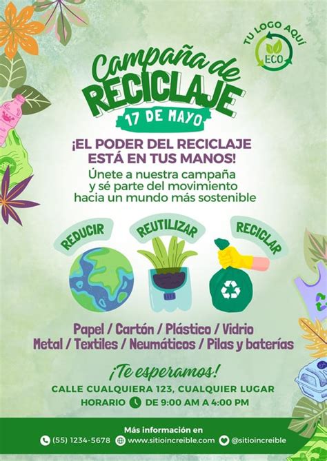 Afiche o logo de la campaña 