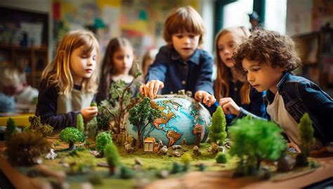 Foto temática de niños y niñas interactuando en un ambiente seguro y de contención, contrastando con el problema