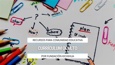 Infografía: Qué es el Currículum Oculto y cómo se manifiesta en la escuela