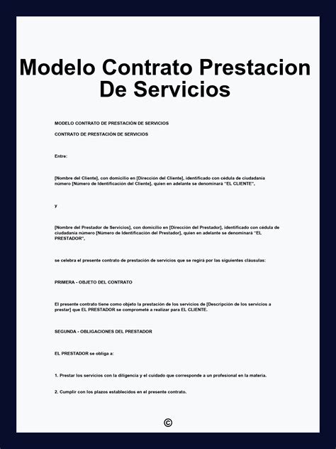 Imagen de un contrato de servicios con manos apuntando