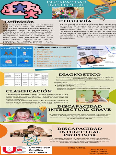 Infografía que muestra el proceso de diagnóstico de la discapacidad intelectual, desde la sospecha hasta las pruebas especializadas.