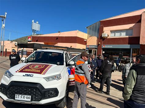 Imagen de un vehículo de Seguridad Ciudadana o de emergencia en el contexto de un incidente urbano