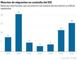 Gráfico: Distribución de muertes de niños, niñas y adolescentes bajo custodia del Sename por año (2005-2016)