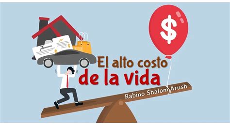 Gráfico comparando el costo de vida con y sin trabajo en áreas de alto costo