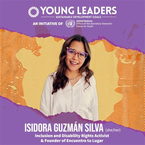 Retrato de Isidora Guzmán Silva durante su participación en un foro sobre inclusión y género.