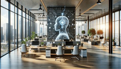 Foto de un espacio de trabajo moderno y adaptable