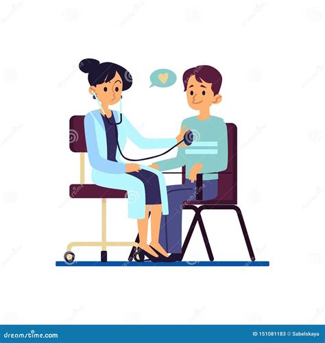 Ilustración de un trabajador recibiendo atención médica y reposando