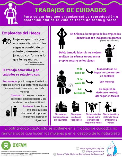Infografía que ilustra la importancia del trabajo de cuidados y la necesidad de su profesionalización.