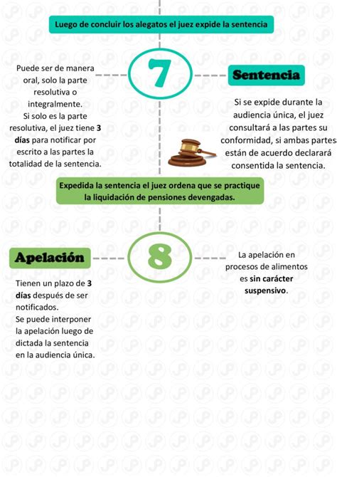 Infografía: Esquema de los componentes básicos de una pensión de alimentos y el procedimiento legal de modificación.