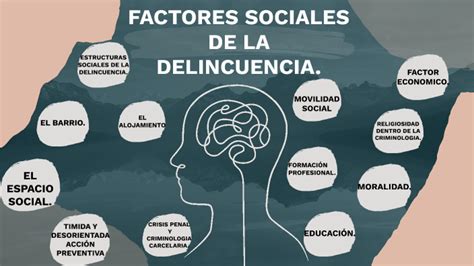 Diagrama de flujo: Factores que influyen en la delincuencia en la tercera edad