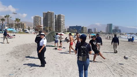 Fiscalización en playas