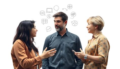 Esquema o infografía que visualice el intercambio de conocimientos y experiencias entre diferentes generaciones.
