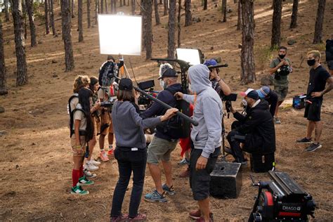 Fotografía del rodaje de 