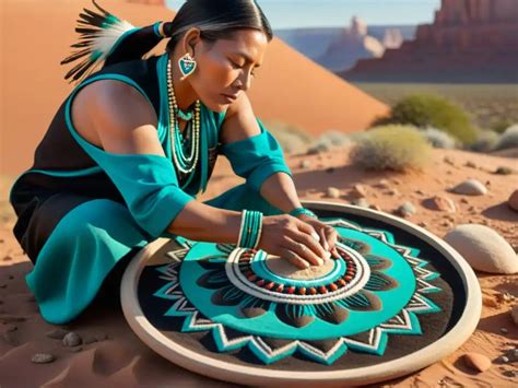 Foto de la obra del artista navajo Bert Benally