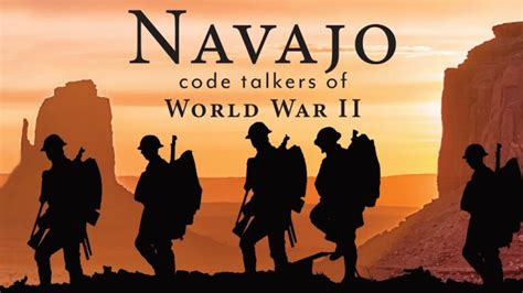 Foto de los codificadores navajos durante la Segunda Guerra Mundial