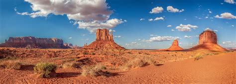 Foto panorámica de Monument Valley