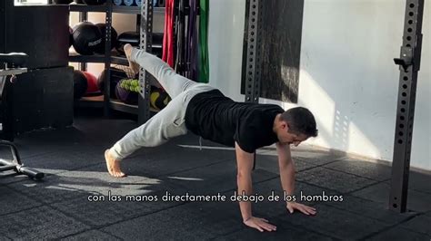 Infografía: Plancha con elevación de extremidades opuestas