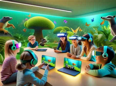 Foto de niños interactuando en la cabina de realidad aumentada de VTR en Teletón