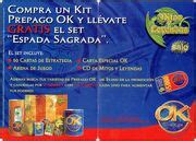 Kit promocional de Smartcom con mazo preconstruido, playmat, CD y carta promocional 
