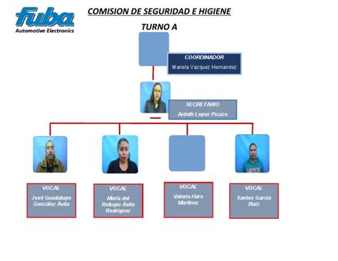 Organigrama de las comisiones de evaluación de incapacidades