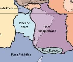 Mapa tectónico de la Región de Aysén mostrando las placas Nazca, Sudamericana y Antártica, la Dorsal de Chile, el Punto Triple y la Zona de Falla Liquiñe-Ofqui, así como los principales sistemas de fallas.