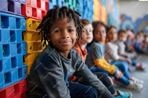 Fotografía de niños aprendiendo en un entorno inclusivo