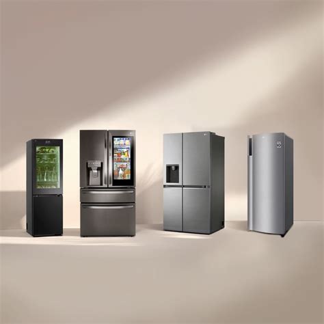 esquema o foto de los diferentes tipos de refrigeradores (Top Freezer, Bottom Freezer, Side-by-Side, French Door)