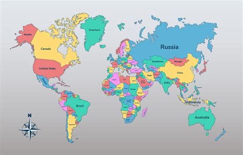 Mapa mundial con la presencia de la Compañía de María