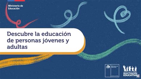 Infografía: Tipos de programas de educación para jóvenes y adultos