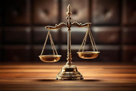 Imagen temática de balanza de la justicia o un juzgado