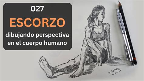 Esquema de un objeto en escorzo con líneas de perspectiva