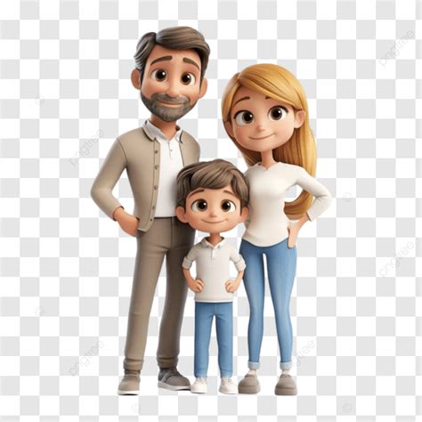 Foto temática de una familia moderna o ilustración de un niño con dos figuras paternas