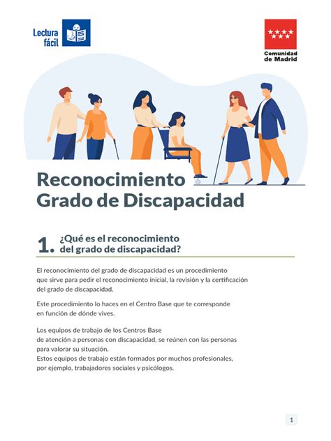 Infografía: Esquema del proceso de calificación y reconocimiento del grado de discapacidad en España