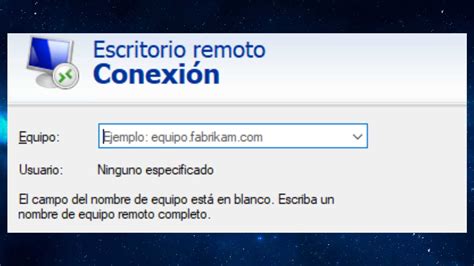 Esquema de funcionamiento básico de una conexión de Escritorio Remoto.